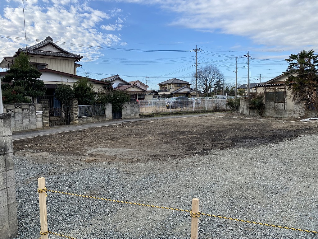 伊勢崎市国定町_解体造成1区画