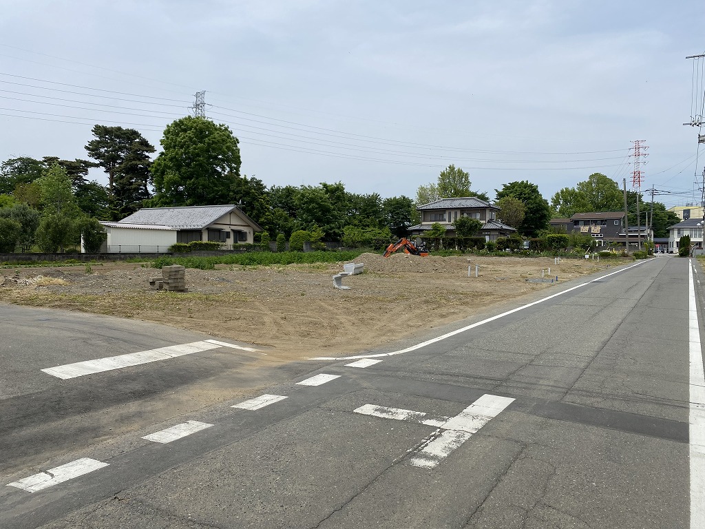 伊勢崎市曲沢町_前5区画分譲地