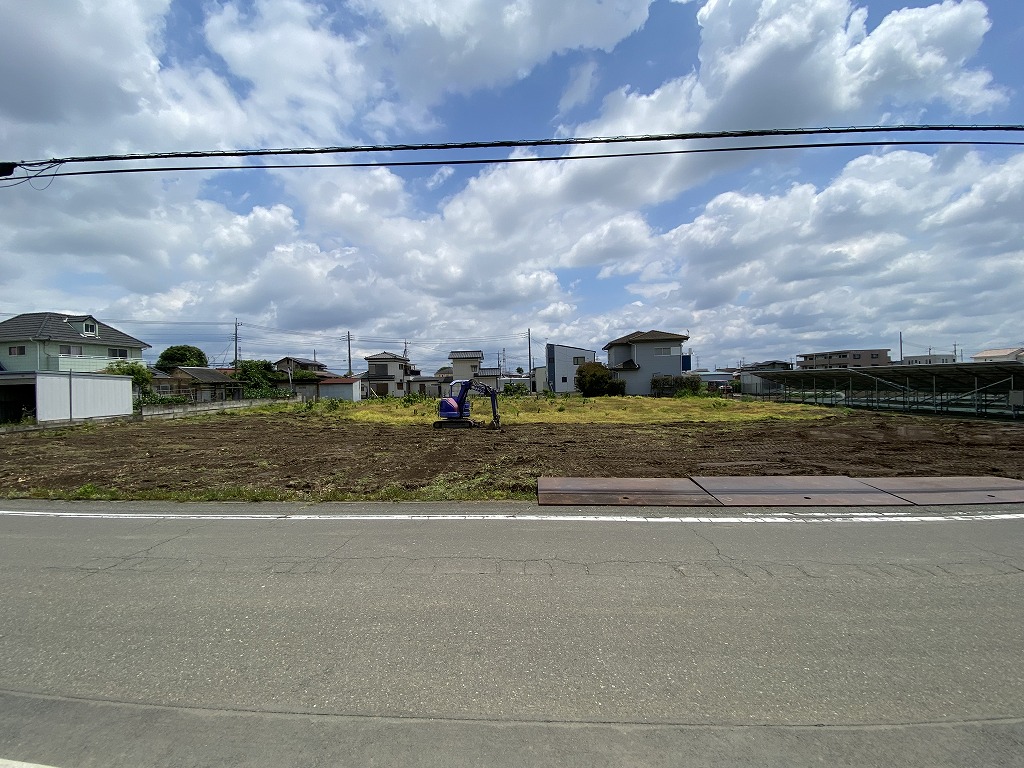 伊勢崎市曲沢町_土地造成