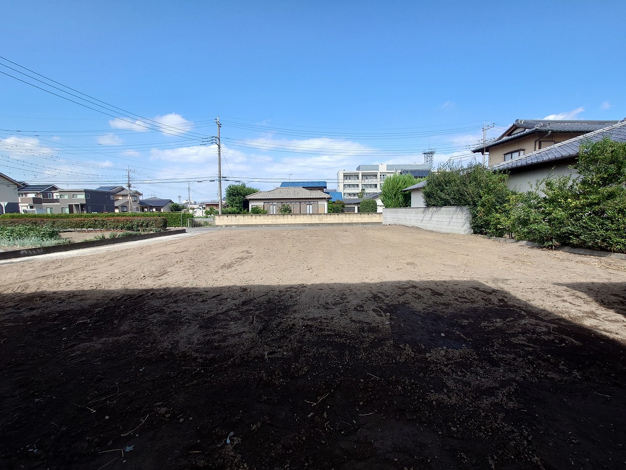 伊勢崎市今泉町解体現場