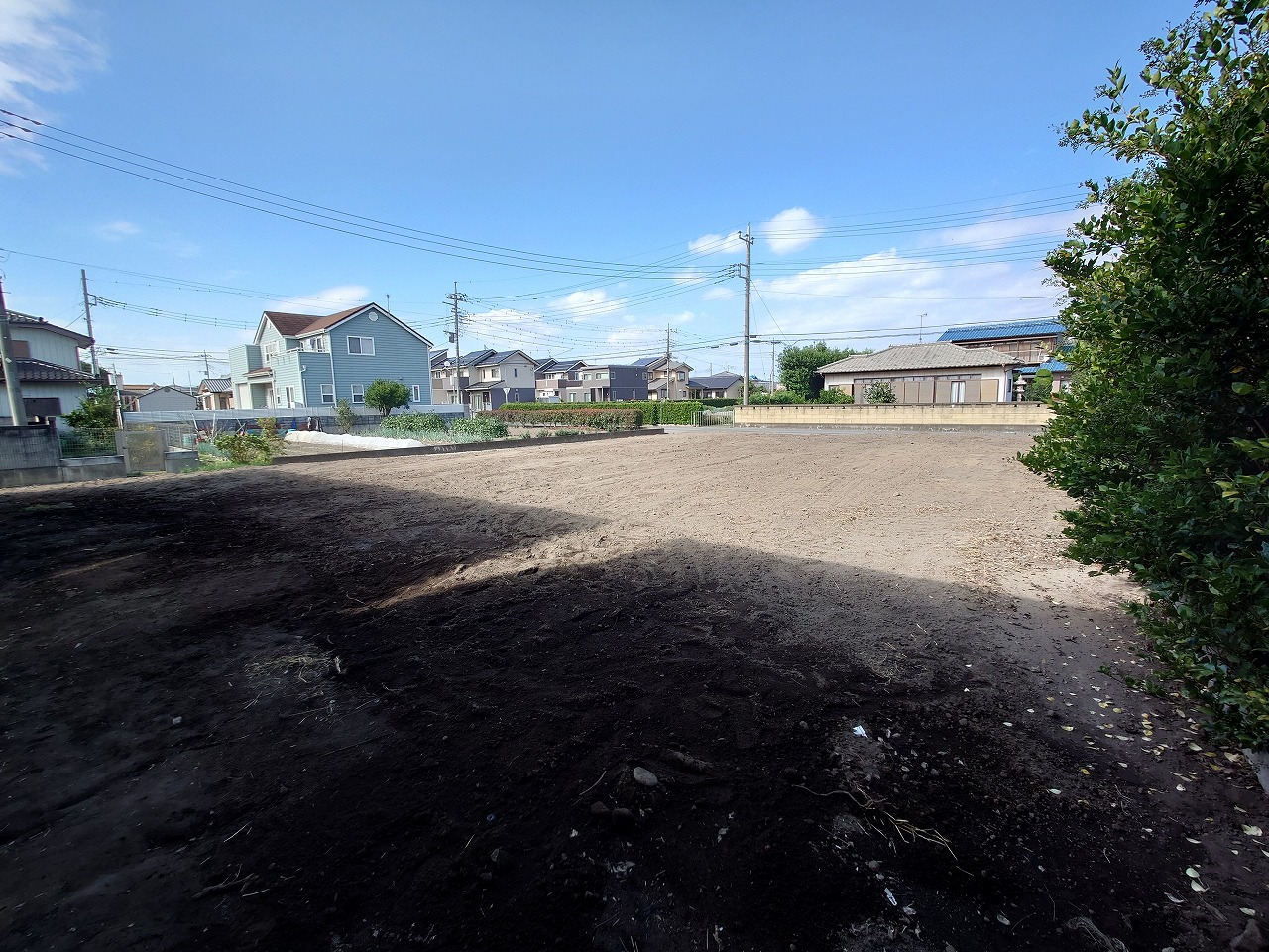 伊勢崎市今泉町解体現場