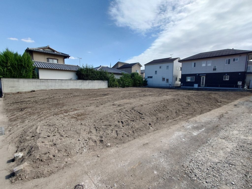 伊勢崎市今泉町解体現場