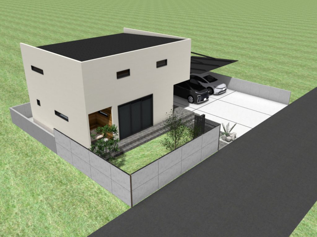 西久保町1丁目_土地イメージパース