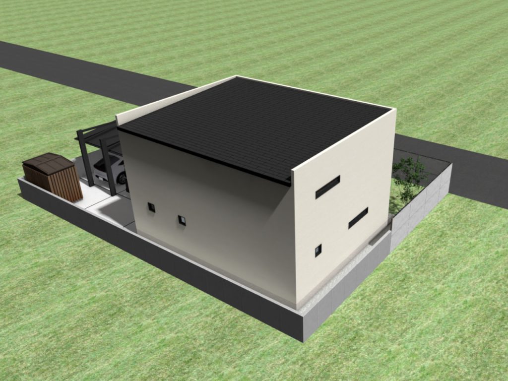 西久保町1丁目_土地イメージパース