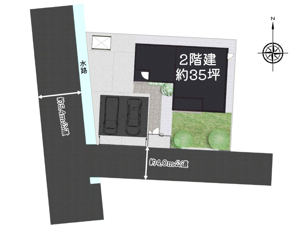 東本町土地_イメージパース